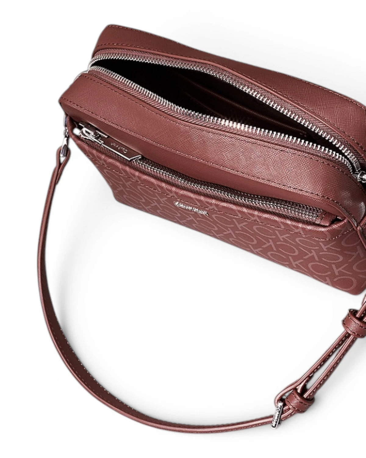 K60K612536-0HH-OS Smeđa monogram ženska torba preko ramena – Calvin Klein