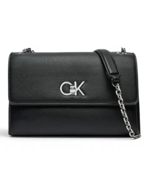 Crna ženska torba preko ramena Re-Lock – Calvin Klein