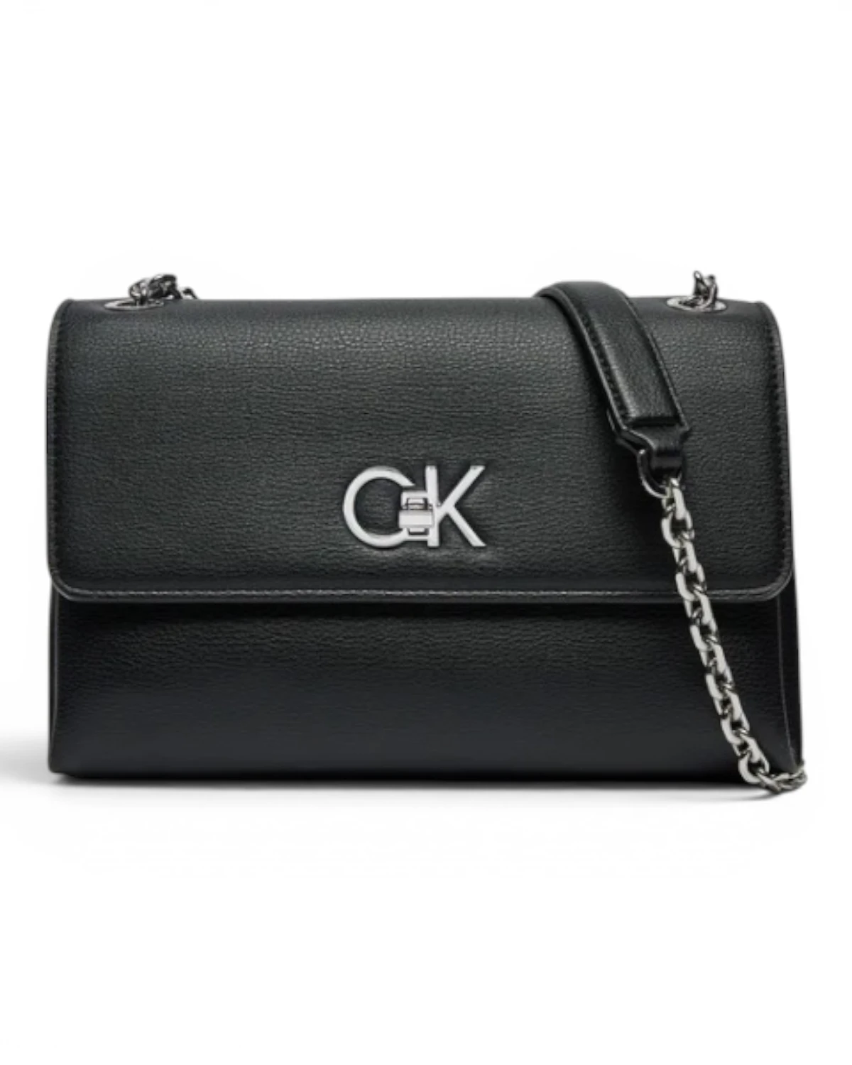 K60K612554-BEH-OS Crna ženska torba preko ramena Re-Lock – Calvin Klein
