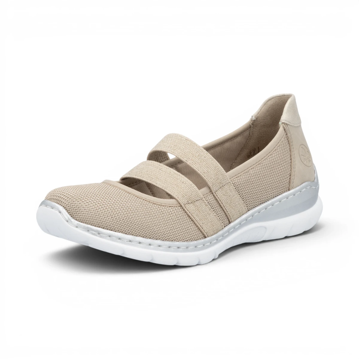 L3281-62 Ženske bež slip-on cipele - Rieker