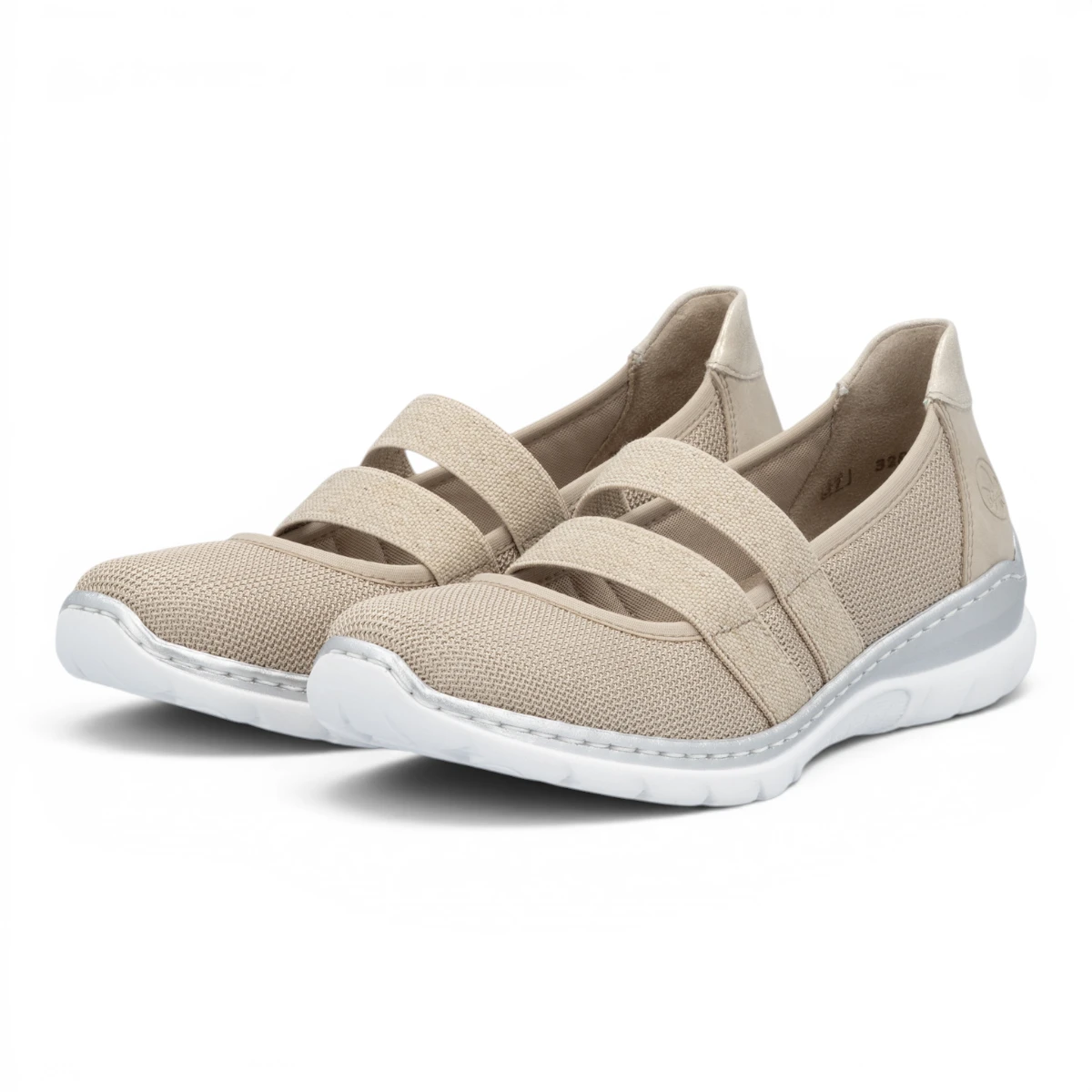 L3281-62 Ženske bež slip-on cipele - Rieker