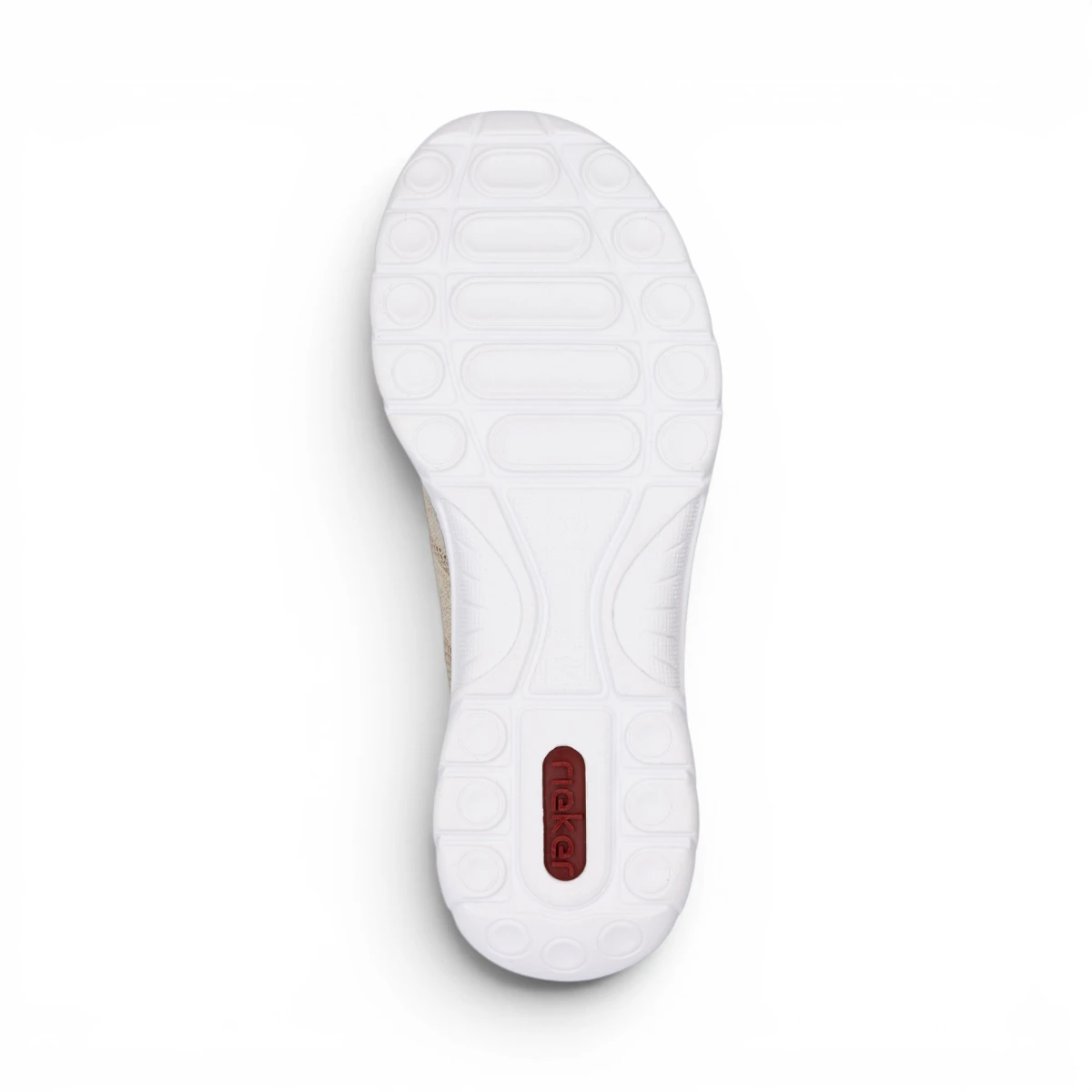 L3281-62 Ženske bež slip-on cipele - Rieker