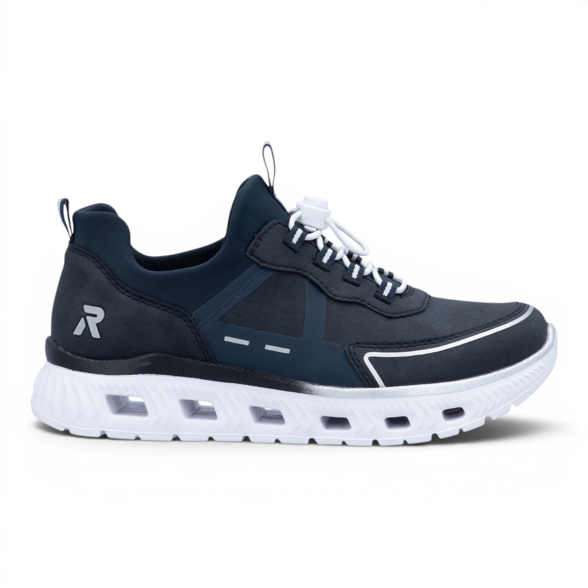 M6062-14 Ženske plave slip-on tenisice - Rieker