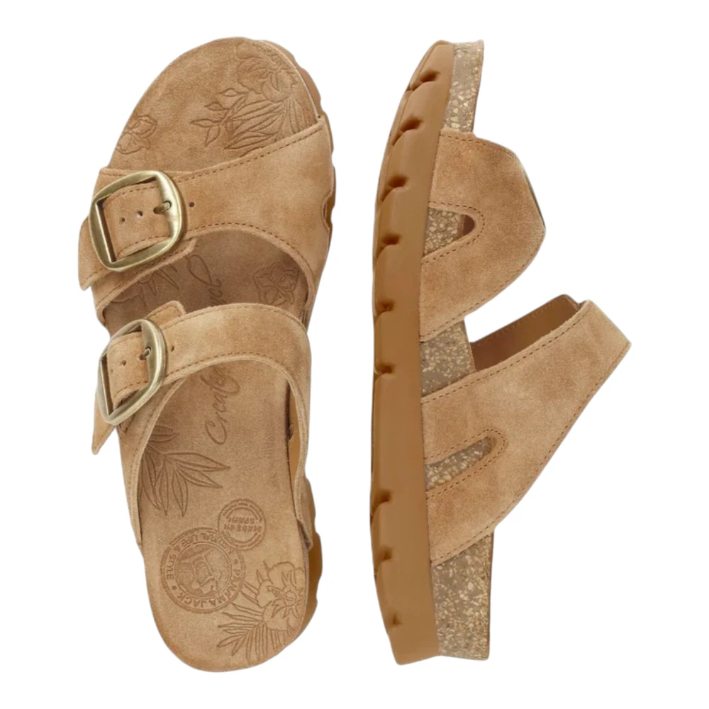Shirley B15 Panama Jack Shirley Velour Cuero Bark