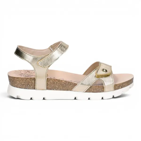 Ženske zlatne Sulia Shine sandale – Panama Jack