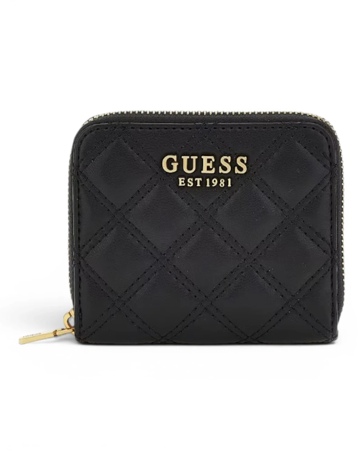 SWQA8748370-BLA-0 Guess GIULLY SLG SMALL ZIP AROUND BLA
