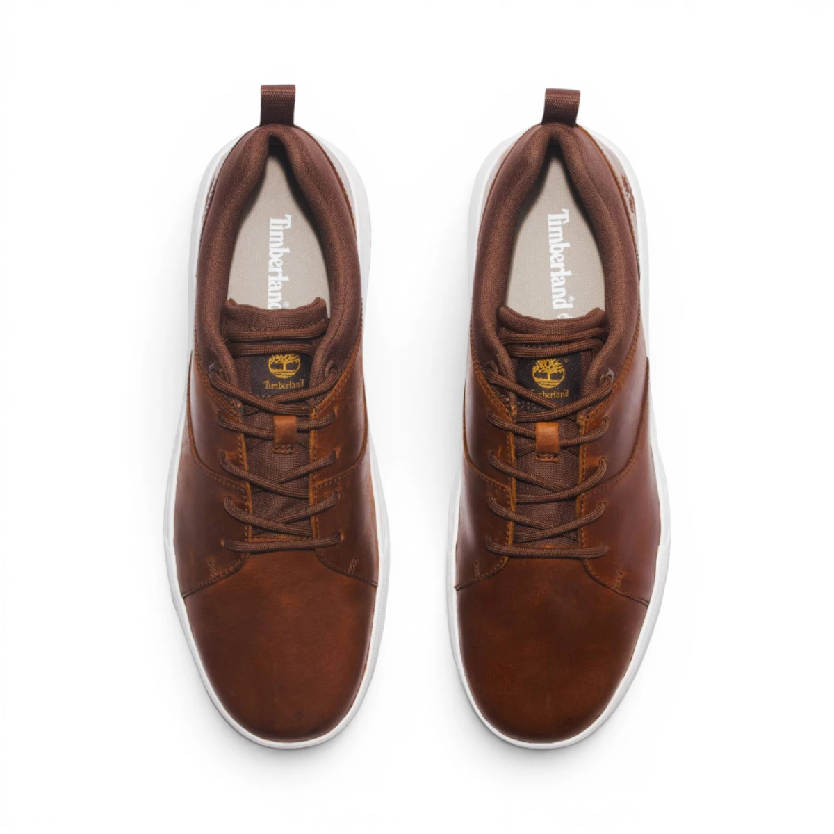 TB0A5Z1S3581 Smeđe kožne tenisice za moderan izgled – Timberland