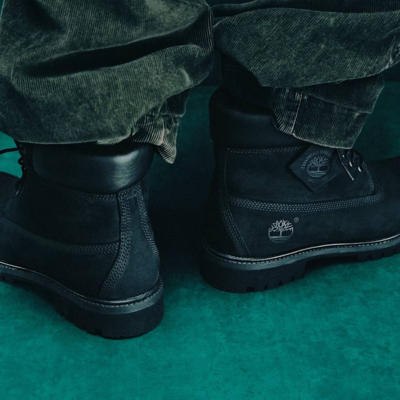 TB1100730011 Crne kožne čizme za svaki teren – Timberland