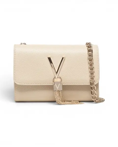 Bež torbica na preklop VBS1R403G - Valentino Bags