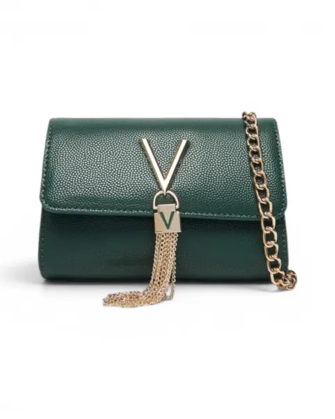Maslinasta pochette torbica VBS1R403G - Valentino Bags