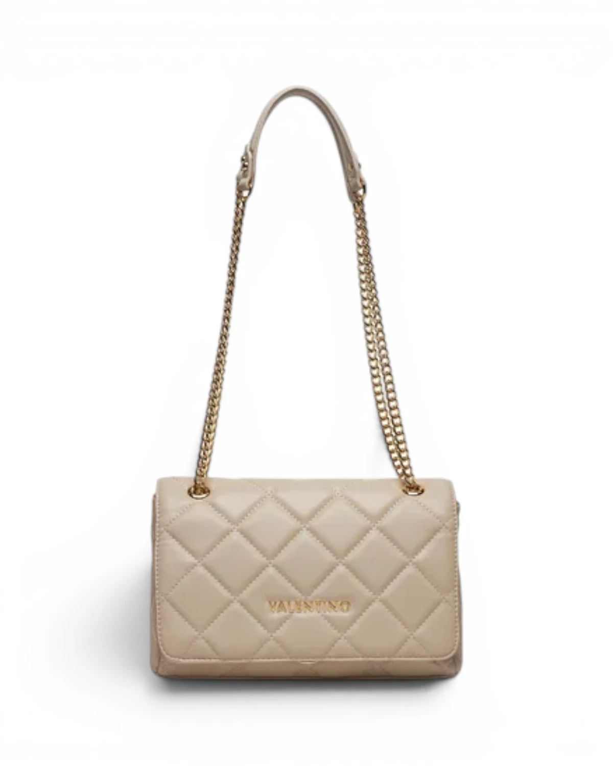 VBS3KK02R-BEIGE Bež torbica na preklop VBS3KK02R - Valentino Bags
