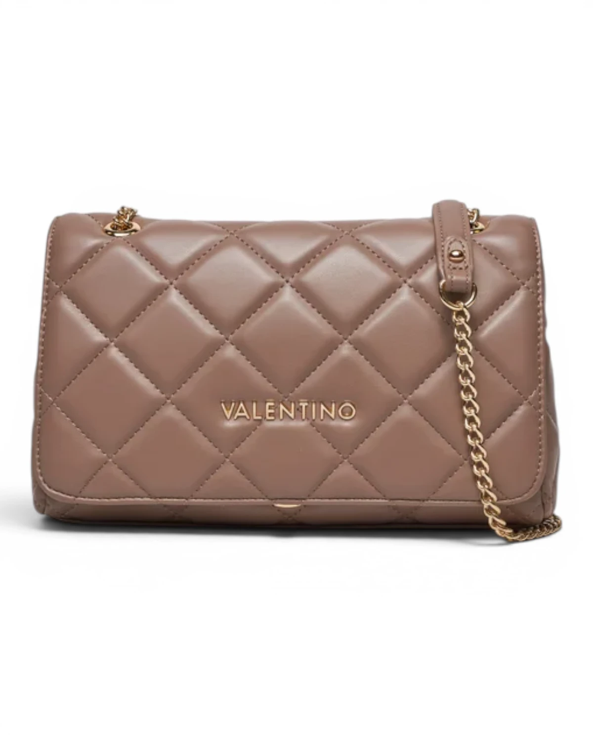VBS3KK02R-TAUPE Taupe torbica na preklop VBS3KK02R - Valentino Bags