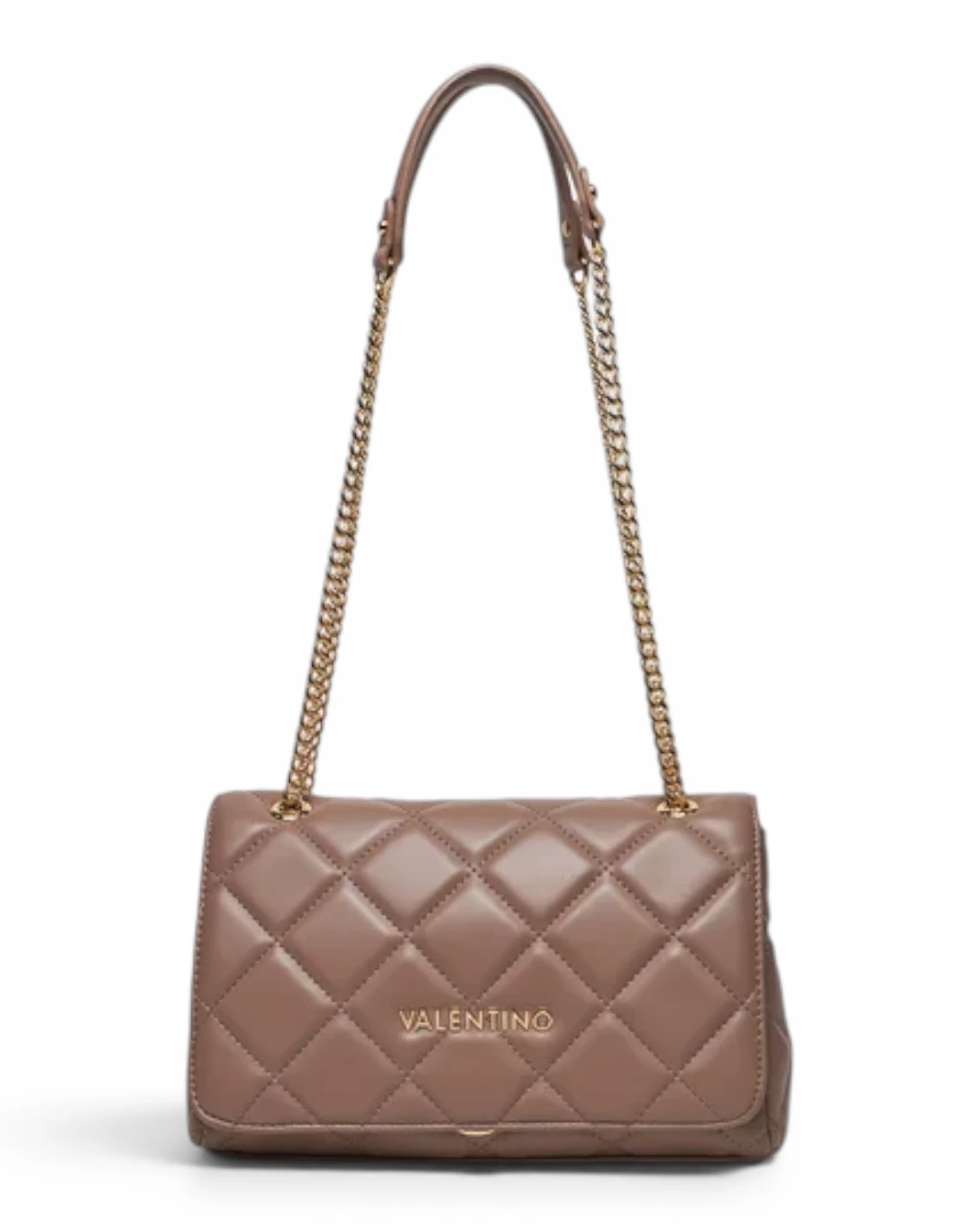 VBS3KK02R-TAUPE Taupe torbica na preklop VBS3KK02R - Valentino Bags