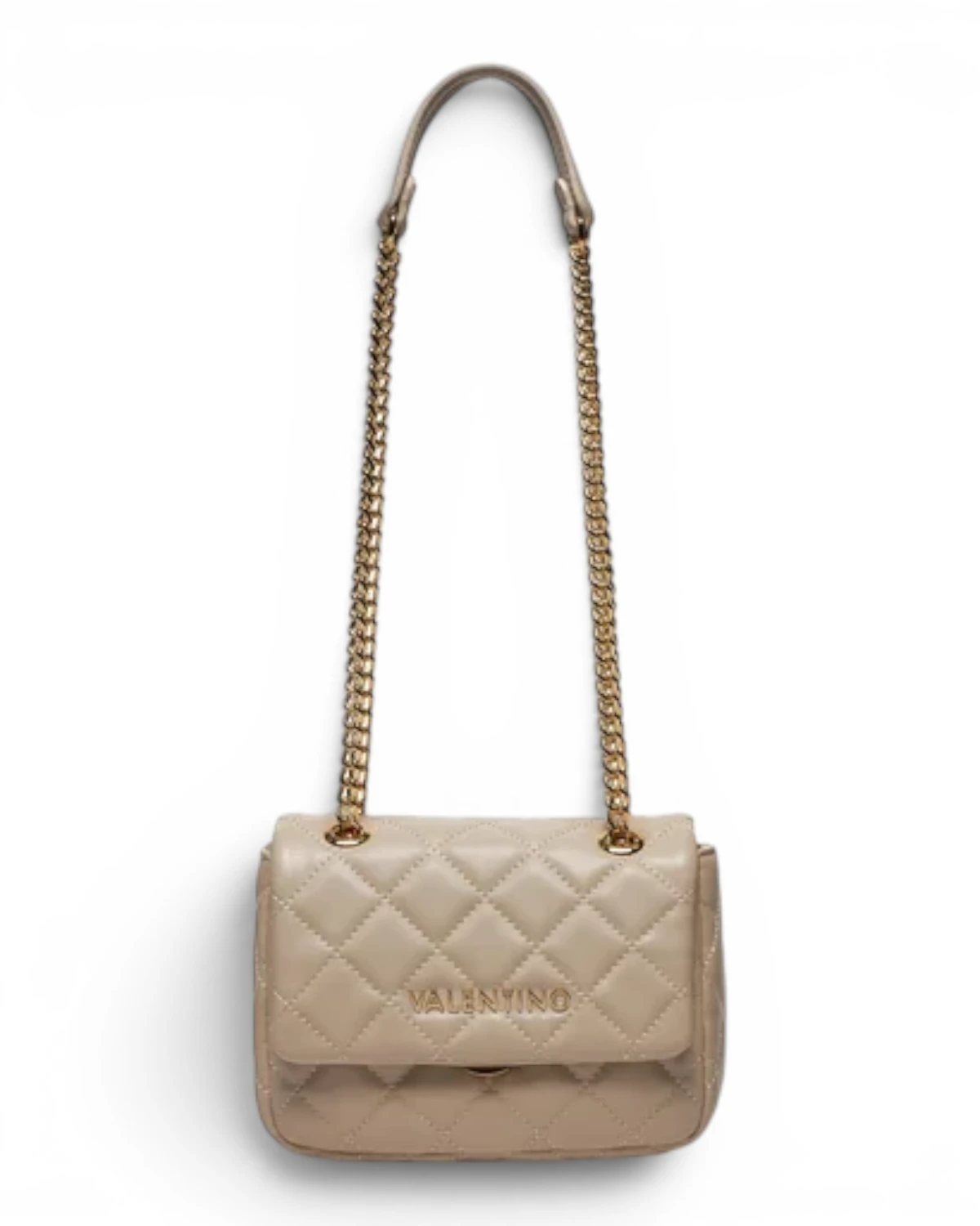 VBS3KK05R-BEIGE Bež torbica na preklop VBS3KK05R - Valentino Bags