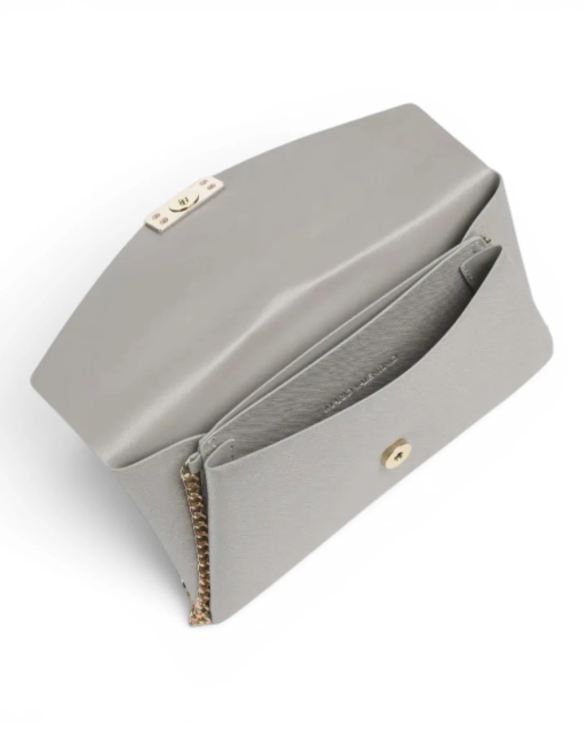 VBS3XI01-ARGENTO Srebrna clutch torbica VBS3XI01 - Valentino Bags