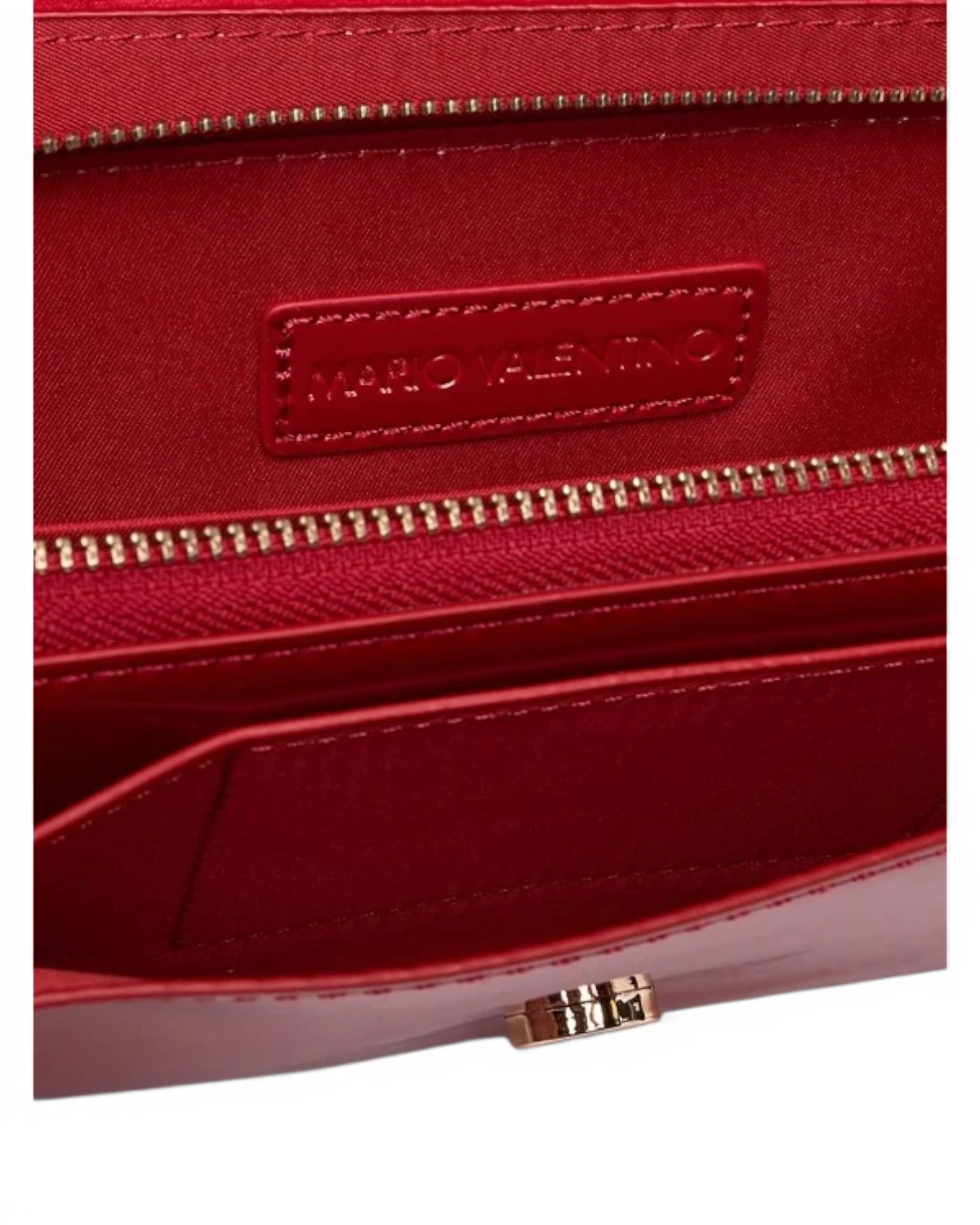 VBS9IE17VER-RUBINO Crvena lakirana torbica preko ramena VBS9IE17VER - Valentino Bags