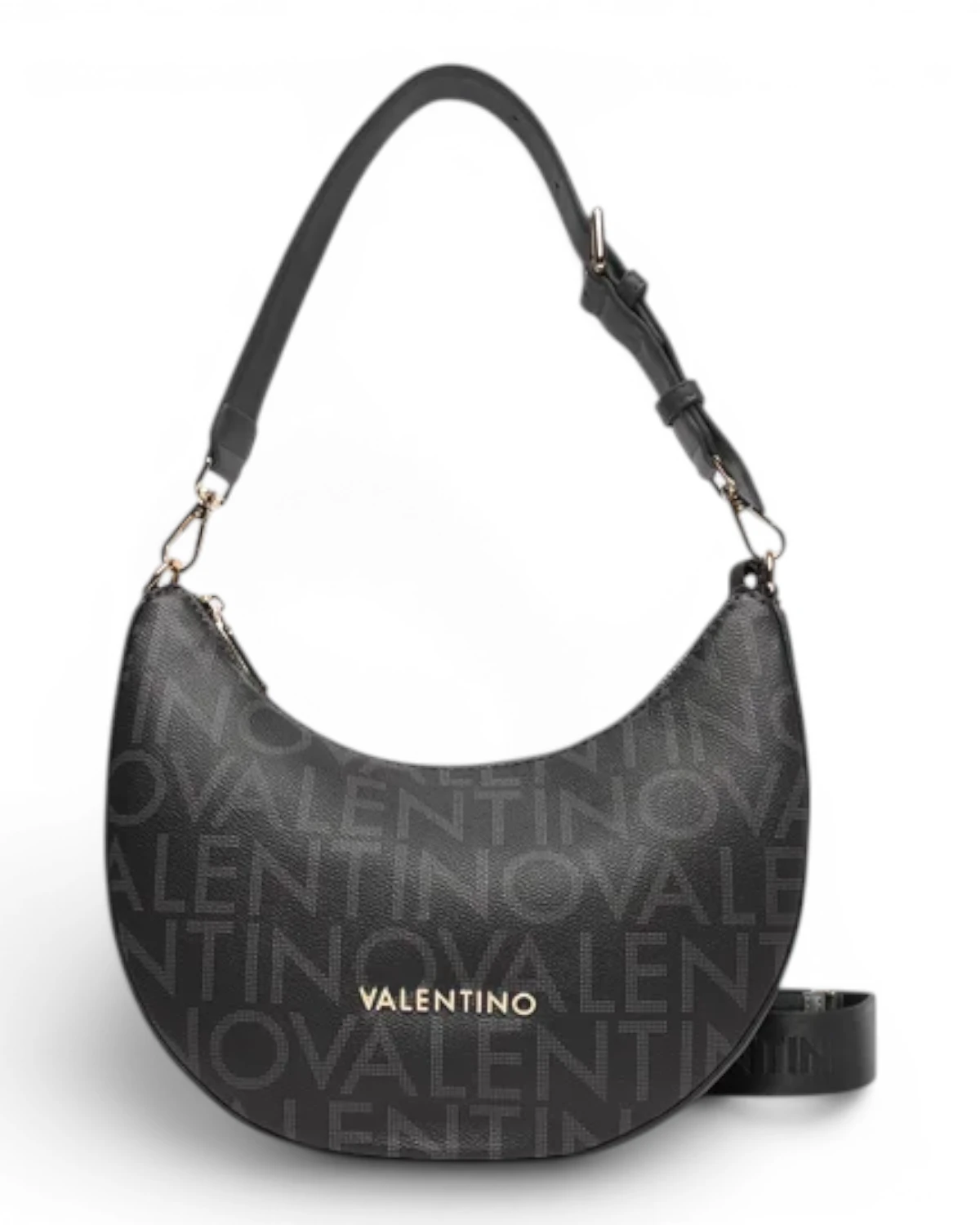 VBS9IS07-NERO Crna Hobo torba VBS9IS07 - Valentino Bags
