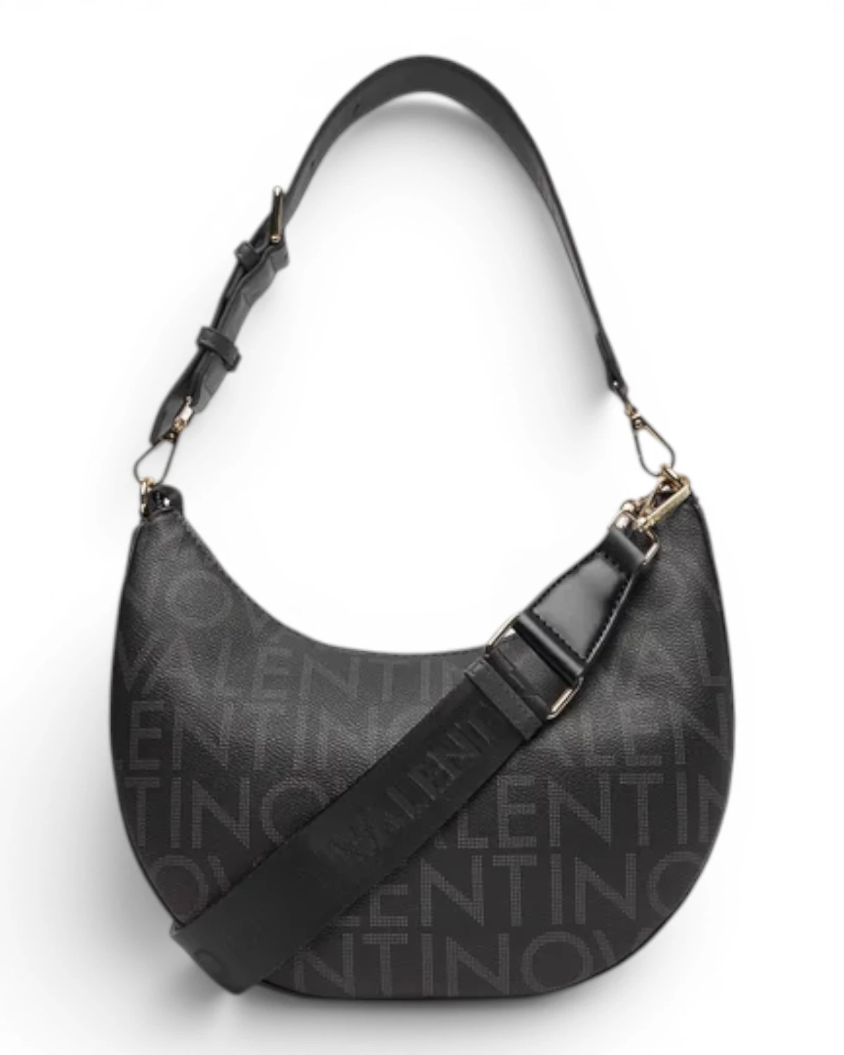 VBS9IS07-NERO Crna Hobo torba VBS9IS07 - Valentino Bags