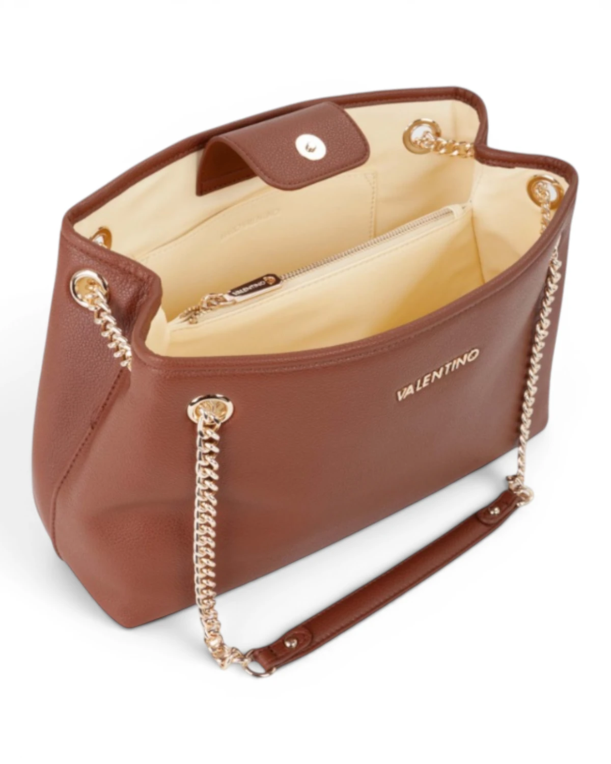 VBS9OA13-CUOIO Smeđa torbica preko ramena VBS9OA13 - Valentino Bags