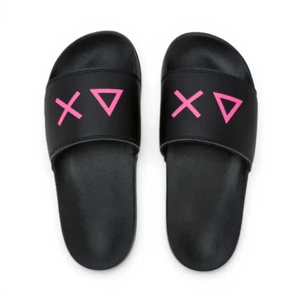 X36210-11 Crne ženske natikače Slippers Logo – SUN68