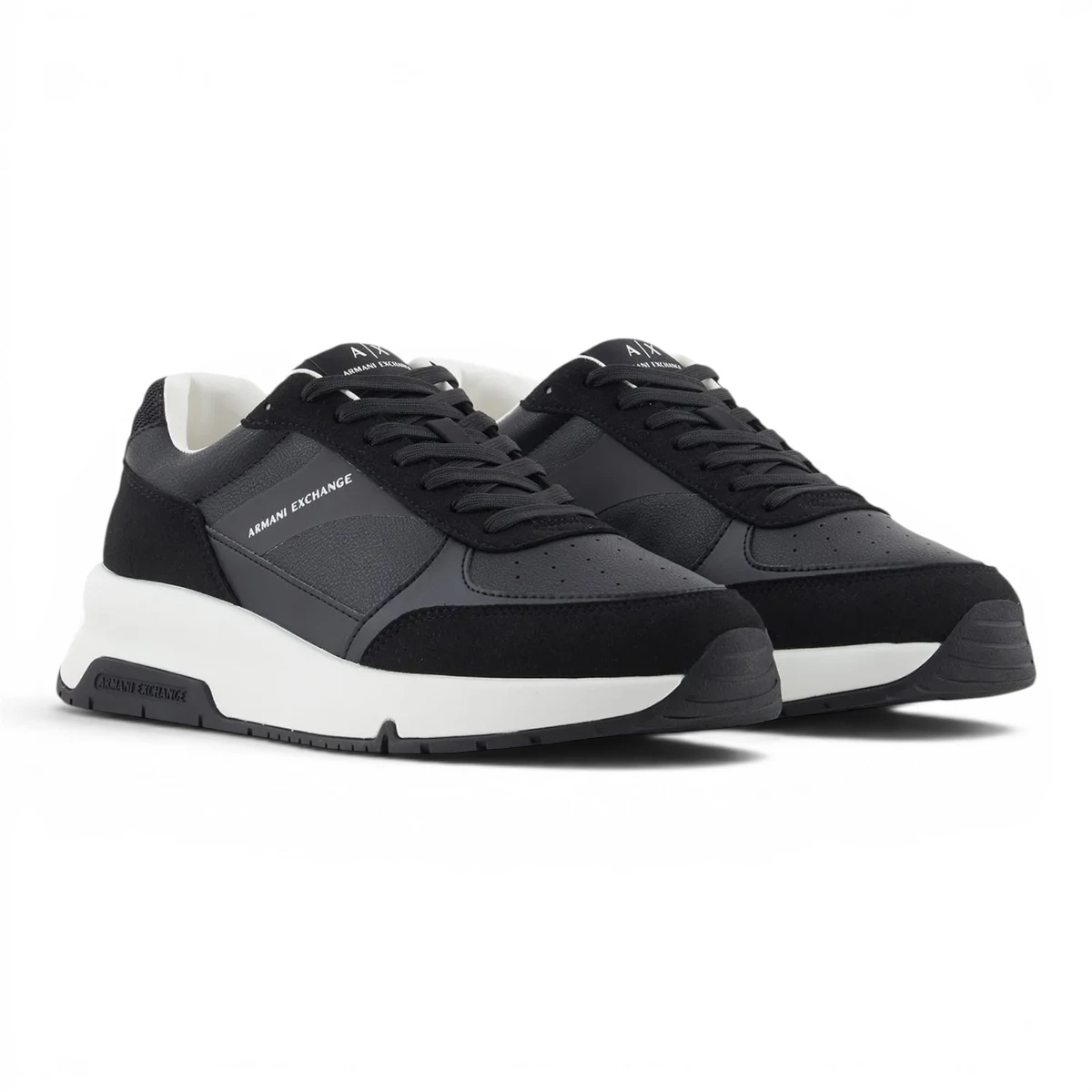 XUX225 XV862 K001 ARMANI EXCHANGE footwear BLACK+BLACK