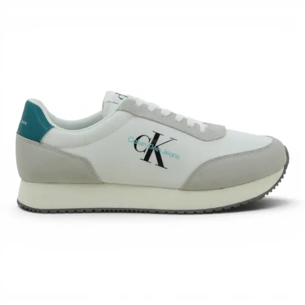 CK Jeans Retro Runner SU-NY Mono White