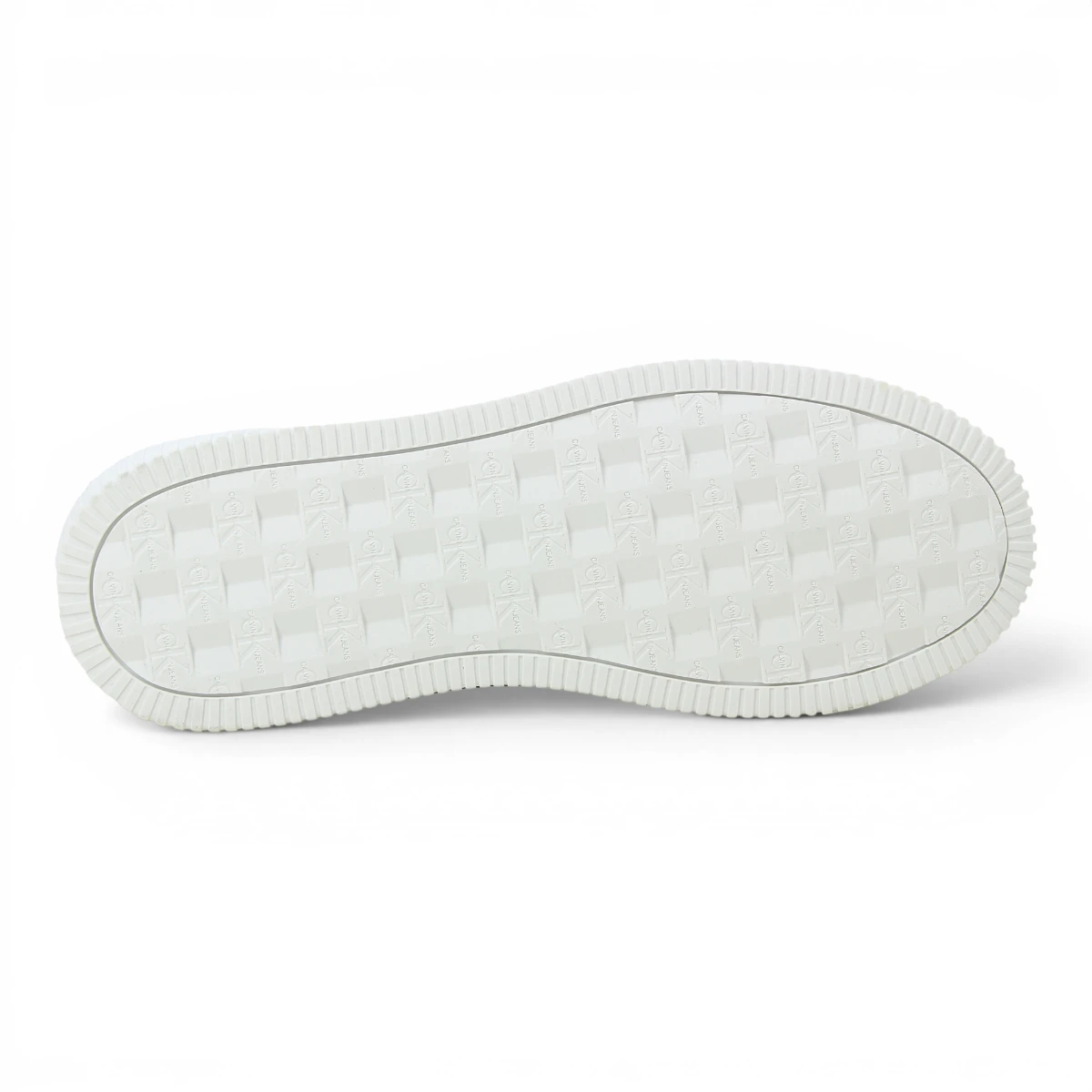 YM0YM00775-01V Bijele muške kožne tenisice Chunky Cupsole – Calvin Klein